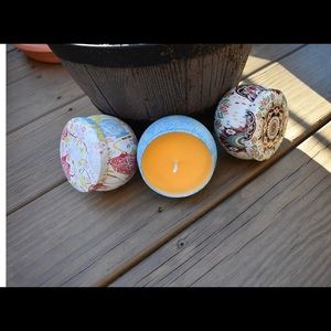 SOY tin candles.4oz and 8oz